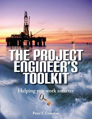 Paperback copy of The Project Engineer's Toolkit by Cranston Engineering Ltd, showing the book cover with engineering illustrations.
