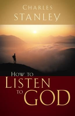 Paperback book titled "How to Listen to God" by Thomas Nelson, showing the front cover with spiritual imagery.