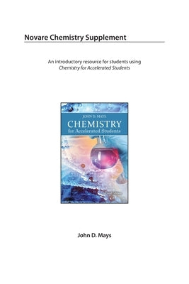 Novare Chemistry Supplement Paperback Novare Science and Math