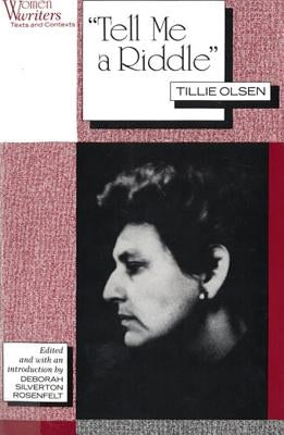 Tell Me a Riddle Paperback Rutgers University Press