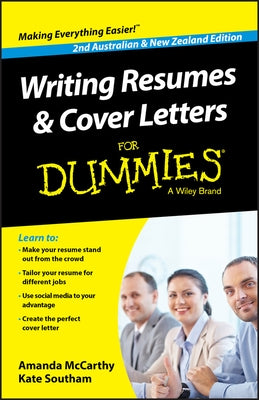 Writing Resumes and Cover Letters for Dummies - Australia / Nz by McCarthy, Amanda