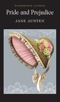 Cover image of "Pride and Prejudice" by Wordsworth Editions, featuring a classic book cover with elegant typography and design.