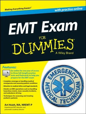 EMT Exam for Dummies with Online Practice by Hsieh, Arthur