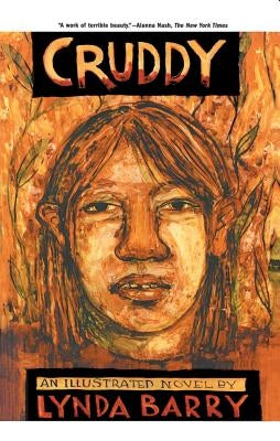 Illustrated cover of "Cruddy" by Simon & Schuster, featuring dark, gritty artwork for the novel's visual presentation.