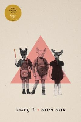 Book cover image of "Bury It" by Wesleyan University Press, featuring abstract artwork and title text.