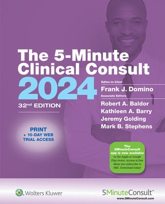 5-Minute Clinical Consult 2024 by Domino, Frank