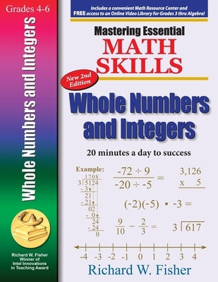 Mastering Essential Math Skills Whole Numbers and Integers, 2nd Edition Paperback Math Essentials