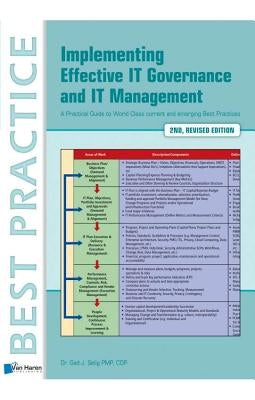 Implementing Effective IT Governance and IT Management Paperback Van Haren Publishing