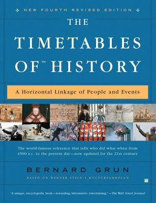 The Timetables of History: A Horizontal Linkage of People and Events by Grun, Bernard