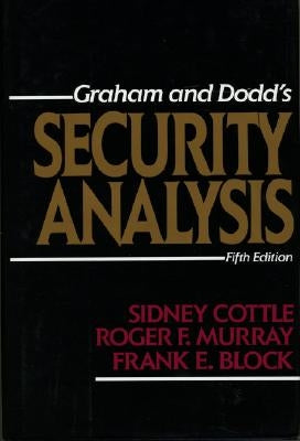Security Analysis: Fifth Edition by Murray, Roger