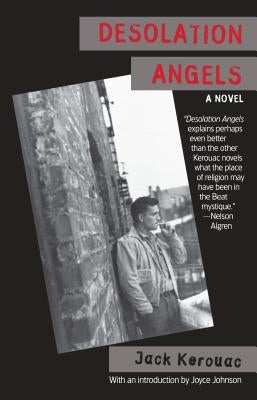 Paperback of Desolation Angels by Penguin Books, showing the book cover with title and author details.