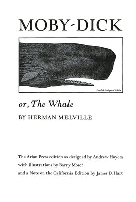 Cover of Moby Dick or the Whale by University of California Press, featuring a classic maritime illustration.