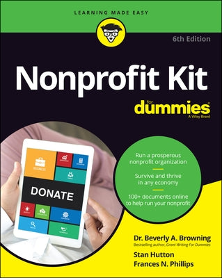 Nonprofit Kit for Dummies by Browning, Beverly A.