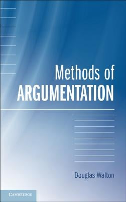 Paperback copy of Methods of Argumentation book by Cambridge University Press with a cover design featuring text and abstract graphics.