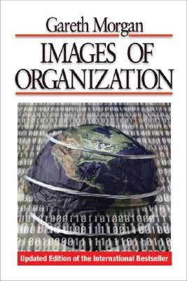 Paperback book titled "Images of Organization" by Sage Publications, Inc., featuring a cover with abstract design and text.