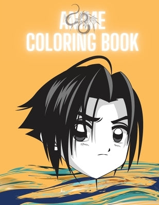 Anime Coloring Book: Cute Anime Characters to Color for all Ages by Mellor, Cathrine