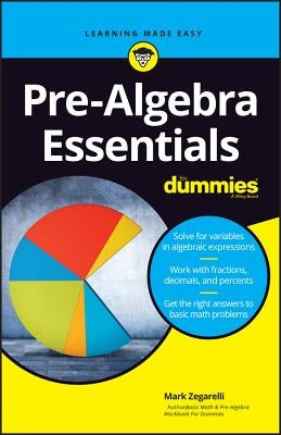 Pre-Algebra Essentials for Dummies For Dummies