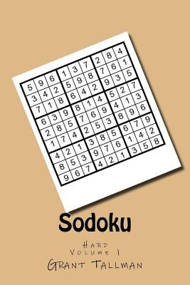 Sodoku: Hard Paperback Createspace Independent Publishing Platform