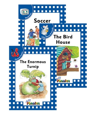 Jolly Phonics Readers, Complete Set Level 4: In Print Letters (American English Edition) Paperback Jolly Phonics