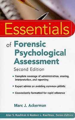 Essentials of Forensic Psychological Assessment Paperback Wiley