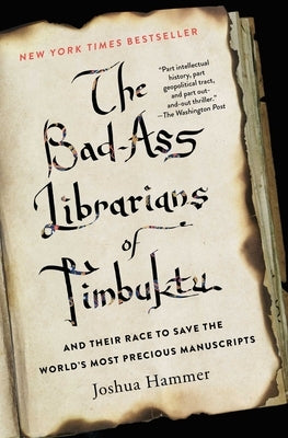 Paperback of The Bad-Ass Librarians of Timbuktu by Simon & Schuster, featuring a cover image related to the book's theme.