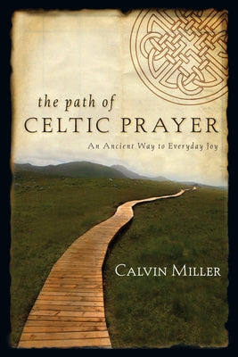 Paperback of The Path of Celtic Prayer book by InterVarsity Press, featuring a serene Celtic-inspired cover design.