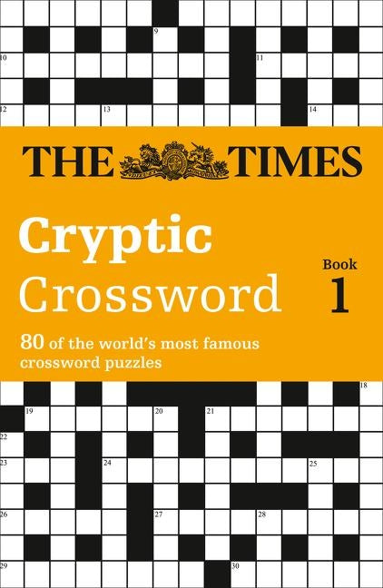 The Times Cryptic Crossword Book 1: 80 world-famous crossword puzzles Paperback Times Books
