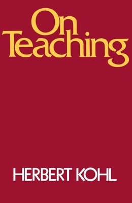 On Teaching Paperback Schocken Books Inc