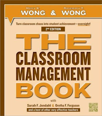 Paperback classroom management book by Harry K. Wong Publications with cover design and title visible.