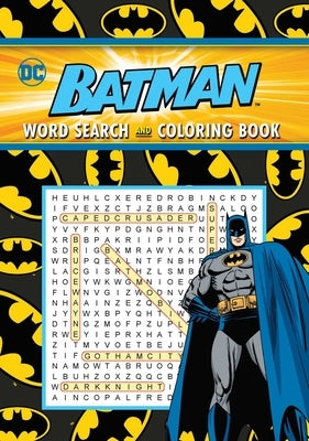 Batman: Word Search & Coloring Book by Editors of Thunder Bay Press