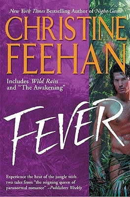 Paperback novel "Fever" by Berkley Books featuring a dark, mysterious cover with a fiery red and black design.
