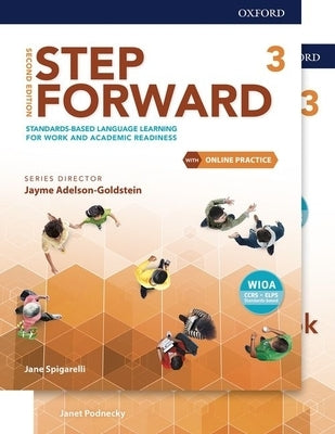 Oxford University Press Level 3 student book and workbook pack with online practice for standards-based language learning in work and academics.