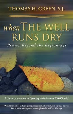 Book cover for "When the Well Runs Dry: Prayer Beyond the Beginnings" by Ave Maria Press, featuring abstract spiritual artwork.