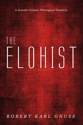 The Elohist Paperback Cascade Books