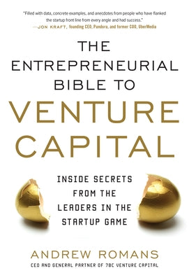 Paperback of The Entrepreneurial Bible to Venture Capital by McGraw-Hill Companies, showing the book cover with title text.