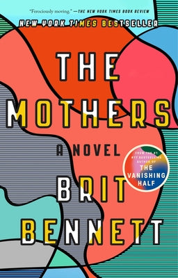 Paperback of The Mothers by Riverhead Books featuring a minimalist cover design with subtle artwork.