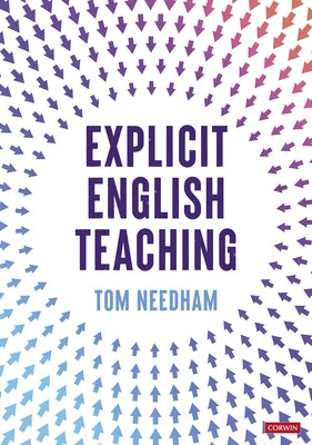 Paperback of Explicit English Teaching by Corwin UK, featuring a close-up of the book cover with bold title text.