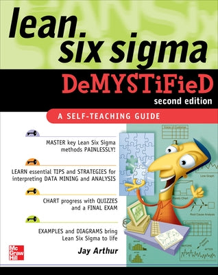 Paperback of Lean Six SIGMA Demystified, Second Edition by McGraw-Hill Companies, featuring the book cover with title and author.