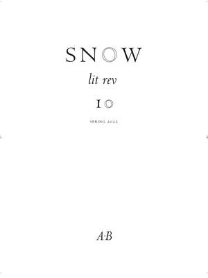 Snow Lit REV 10 by Barnett, Anthony