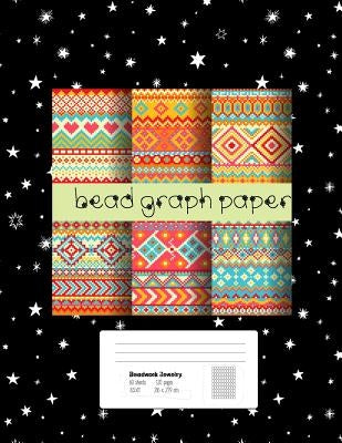 Bead Graph Paper: Graph Paper for Bead Pattern Designs Your Favorite/ Loomed Bead Projects/ Bracelet, Jewelry, Earring, Necklace /8.5"x by Publishing, Oryzastore