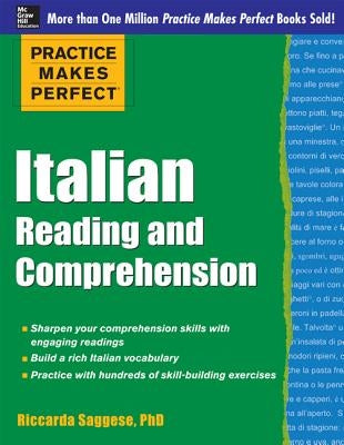 Italian Reading and Comprehension by Saggese, Riccarda