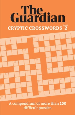 Welbeck Publishing Cryptic Crosswords 2 paperback with over 100 challenging puzzles, featuring intricate crossword grid images.
