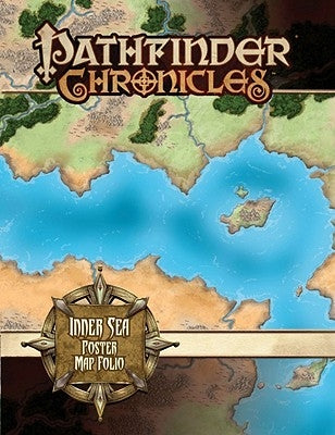 Pathfinder Chronicles: Inner Sea Poster Map Folio Paperback Paizo Inc.