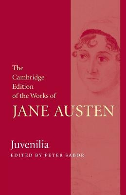Paperback of Juvenilia by Cambridge University Press featuring a colorful cover with classic literary artwork.