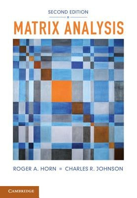 Matrix Analysis Paperback Cambridge University Press