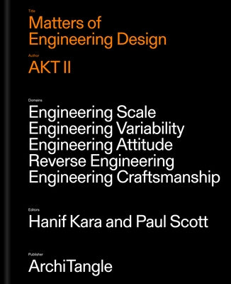 Matters of Engineering Design: Akt II by Kara, Hanif