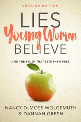 Paperback book titled "Lies Young Women Believe" by Moody Publishers featuring a cover with uplifting design and bold typography.