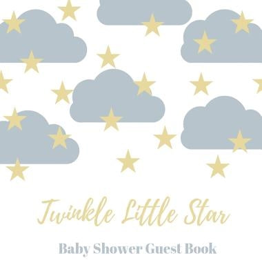 Baby shower guest book (Hardcover): comments book, baby shower party decor, baby naming day guest book, advice for parents sign in book, baby shower p by Bell, Lulu and