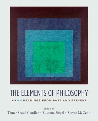 Paperback of The Elements of Philosophy: Readings from Past and Present by Oxford University Press, USA, showing the book cover with title.