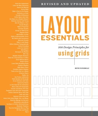 Layout Essentials Revised and Updated: 100 Design Principles for Using Grids Rockport Publishers